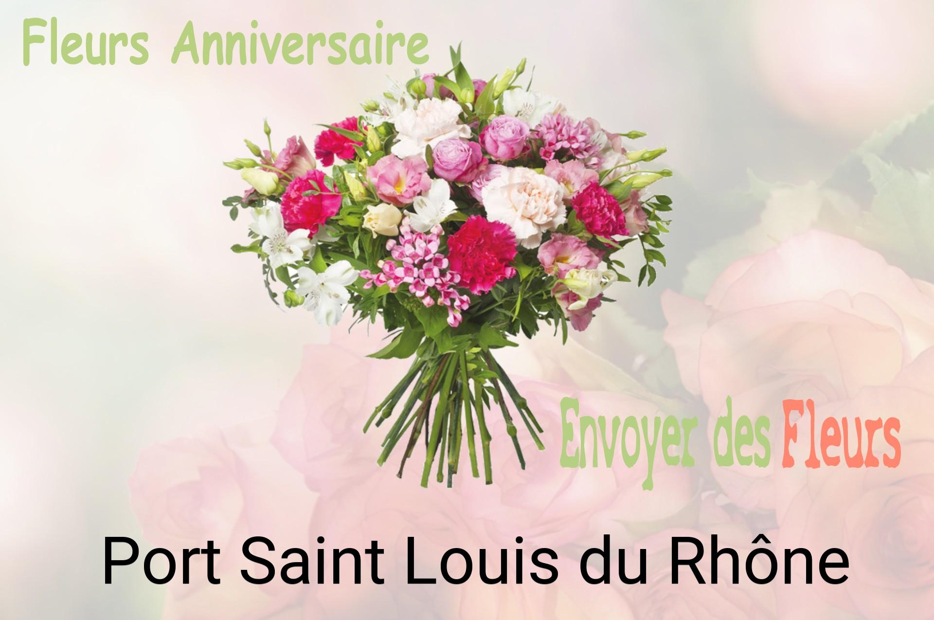Bouquet de fleurs d’anniversaire livré à Port-Saint-Louis-du-Rhône