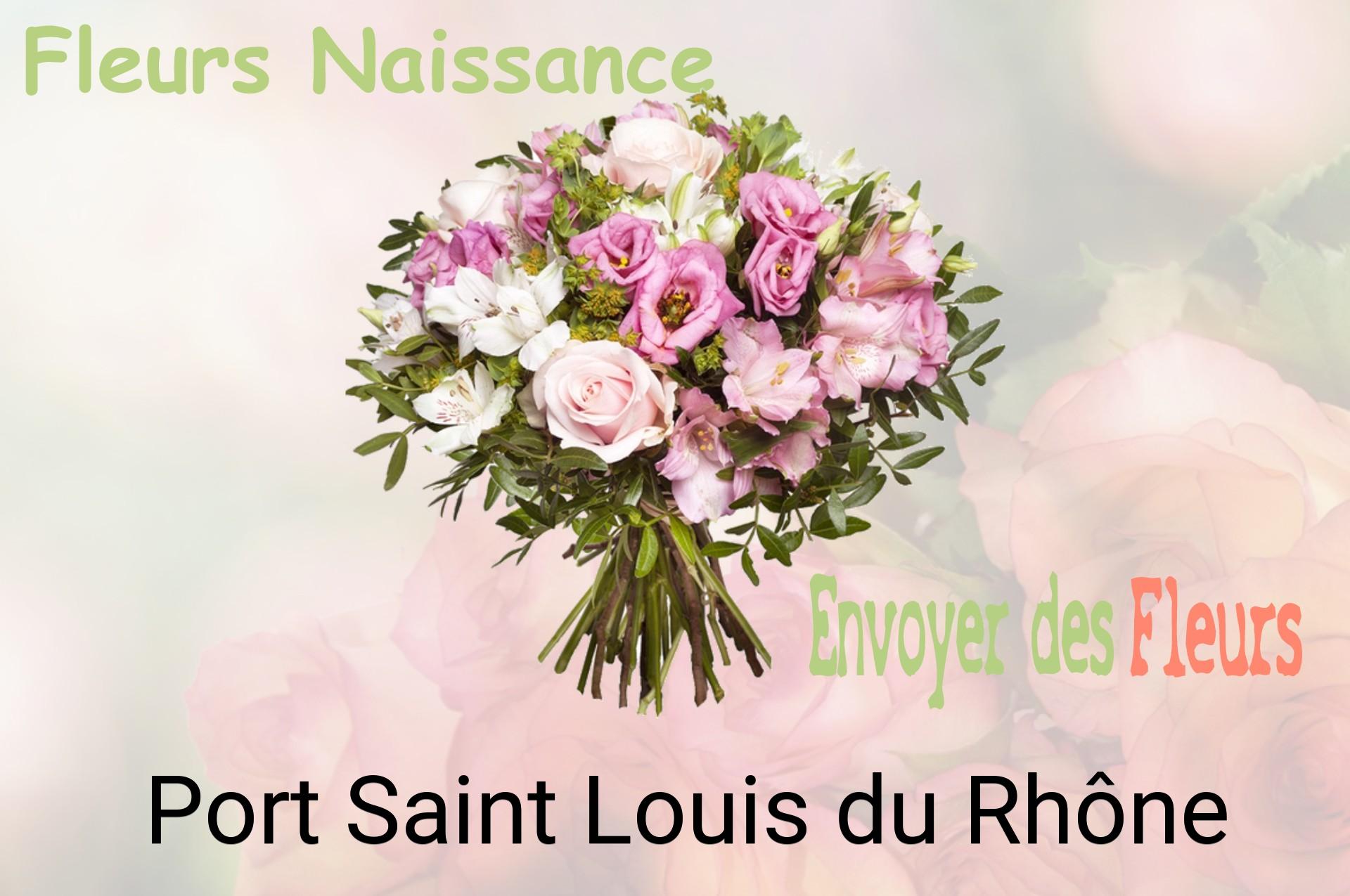 Bouquet de fleurs de naissance livré à Port-Saint-Louis-du-Rhône