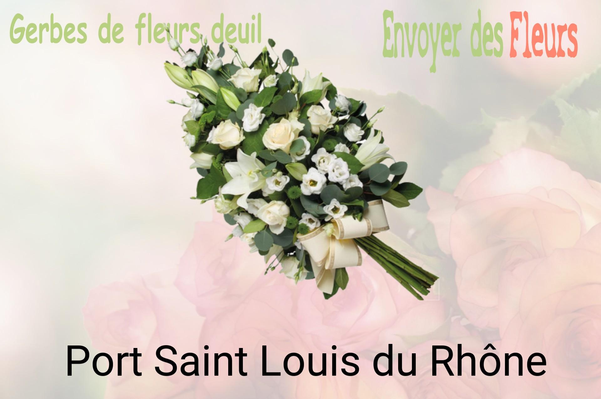 Gerbe de fleurs de deuil livrée à Port-Saint-Louis-du-Rhône